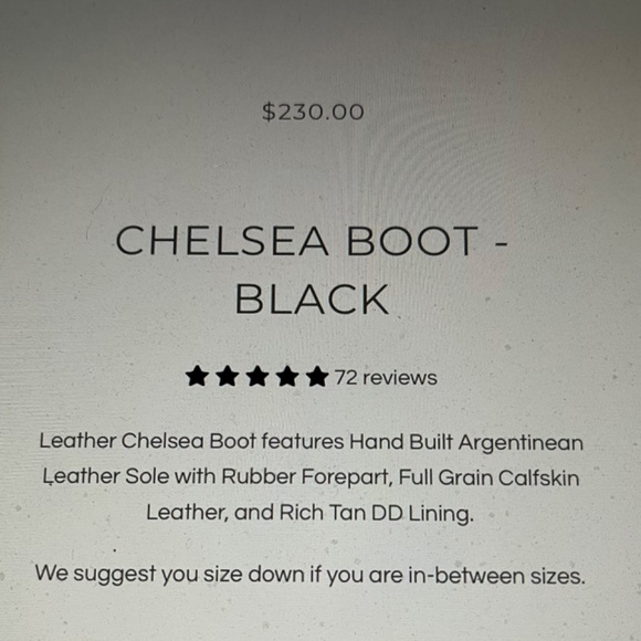 3DM Lifestyle Mens Black Leather Chelsea Boot UK Size 10 Men's US Size 11 - Picture 13 of 14